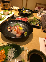 Dinner at Yuraku