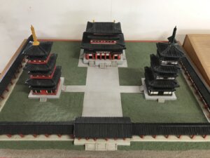Model of Yakushi-ji Temple
